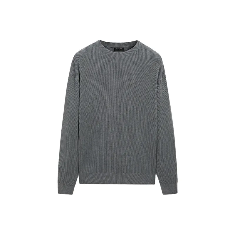 Massimo Dutti Knitwear Men's Cerulean-0