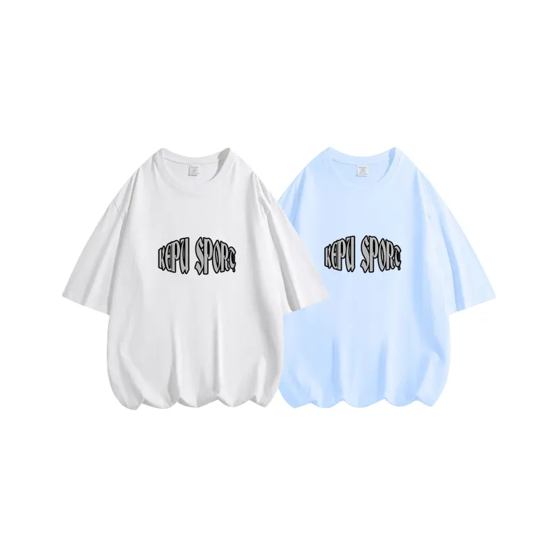 Kepu T Shirt Unisex 2 Pack White+White-8