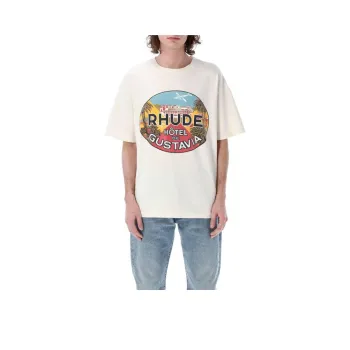 RHUDE T-Shirts Men White