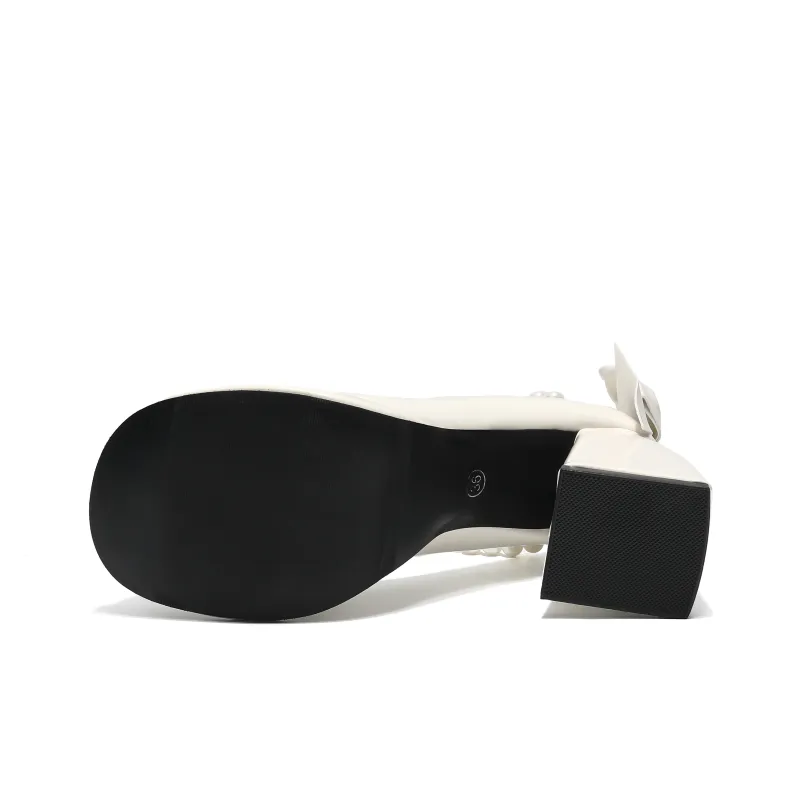 Be Good Chunky Heel High Heels 9cm Women's Gift Box Set-9