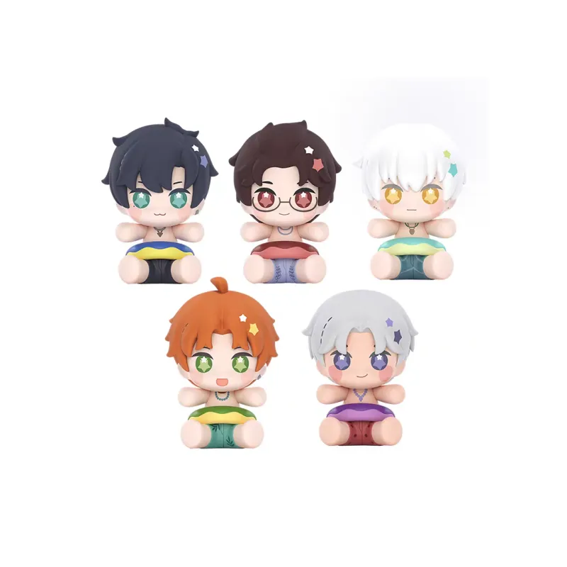 GSC Light And Night Huggy Refrigerator Magnets Chibi Figures-17