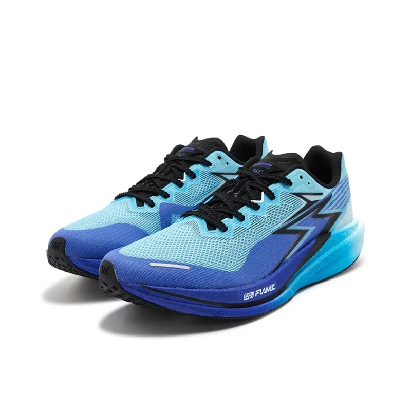 361° Speed 4 Pro Cushioning, Slip Resistant, And Abrasion Resistant Low Top Running Shoes Unisex Aquarius Blue-2