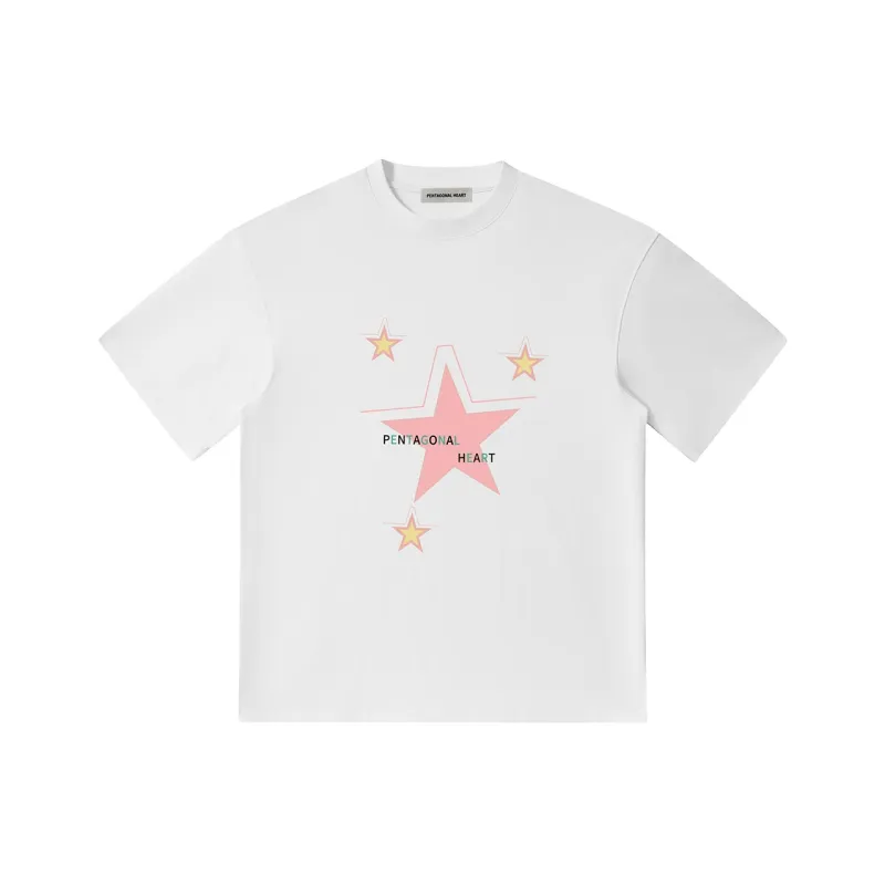 PENTAGONAL HEART T Shirt Unisex-3