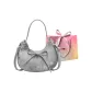Silver without Charm-Shopping Bag