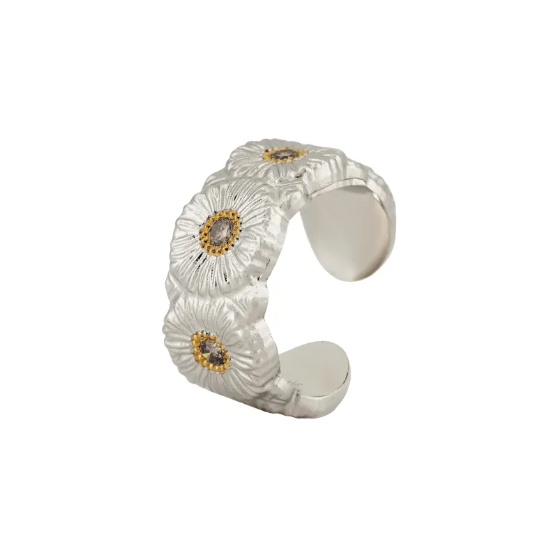 BUCCELLATI 925 Sterling Silver Rings Unisex Silver-1