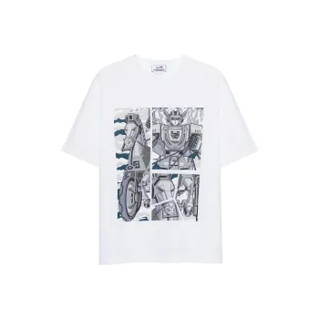 HERMES SS22 T Shirt Men's White