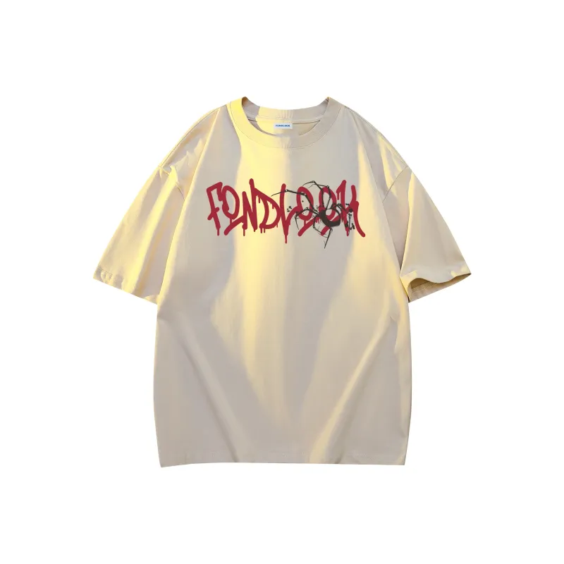 FONDLOOK T Shirt Unisex White Heather Gray Upgraded-16
