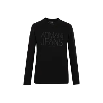 ARMANI JEANS T Shirts Men Black