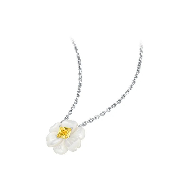 BABYBEI Mother Of Pearl Necklaces Women's-1
