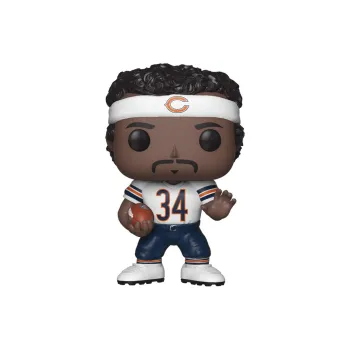 Funko Walter Payton, NFL Football Star, White Team Jersey Edition Chibi Figures
