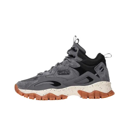 FILA Ray Tracer High Top Casual Shoes Men's Gray