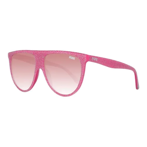 Victoria's Secret Plastic Irregular Shape Sunglasses Women's Pink