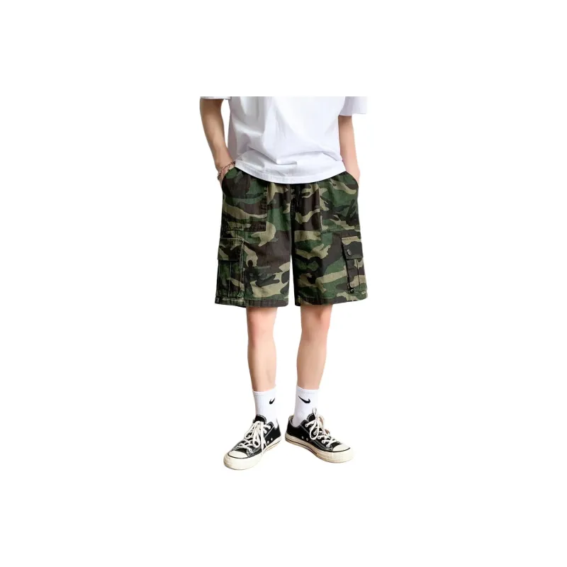 UNthemed Cargo Shorts Unisex Camouflage-1