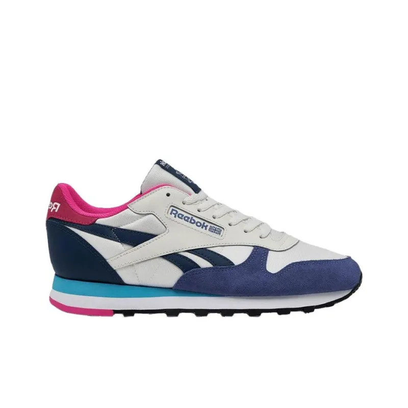 Reebok Classic Leather 'Uniform Blue Laser Pink'-1