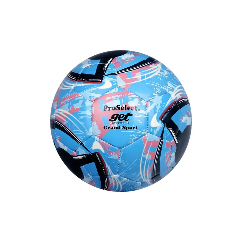ProSelect Size 5 Soccer PU Machine Stitched Soccer Ball Unisex Blue-1