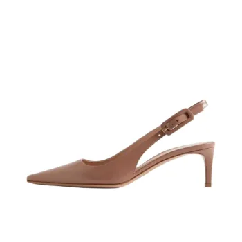 GIANVITO ROSSI Lindsay Slim Heel High Heels 5.5cm Women's Beige