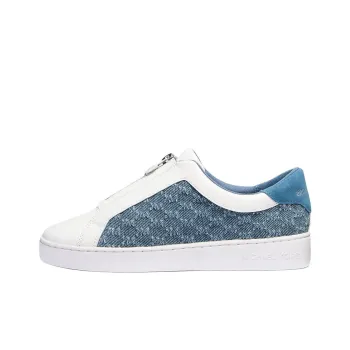 MICHAEL KORS MK Keaton Low Top Skateboard Shoes Women's Blue