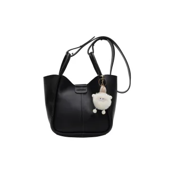 SUN EARTH &U PU Handbag, Bucket Bag, Shoulder Bag Regular Women's Multicolor