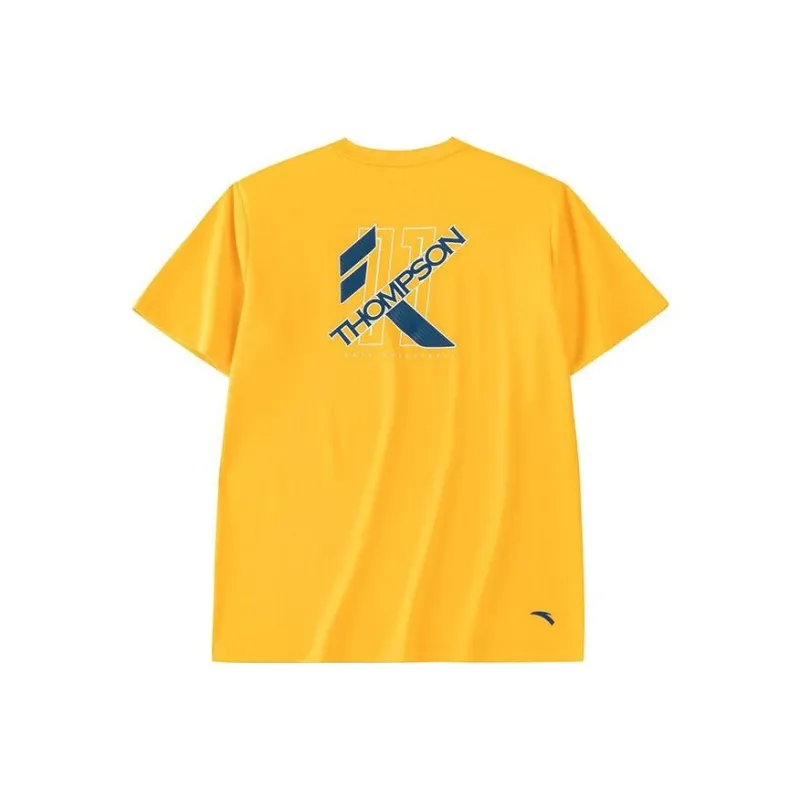 Anta Basketball Collection T Shirt Men's Bright Radiant Yellow-0