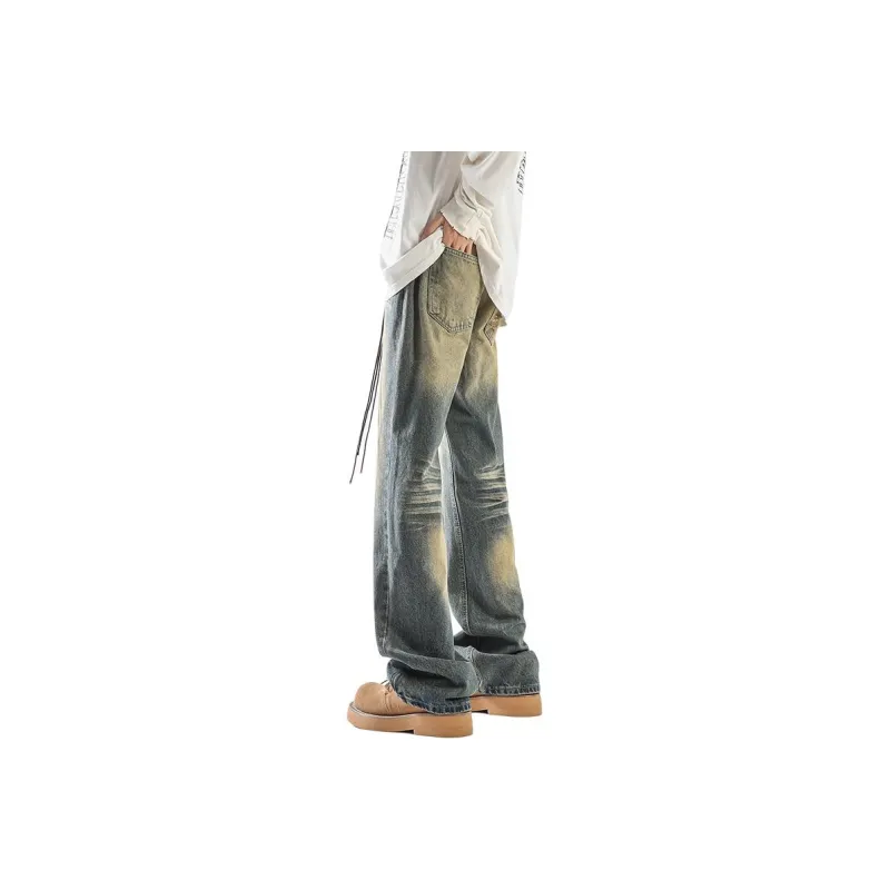 Children Of Huaxia 2025 Spring Summer Jeans Men's Vintage Blue-1