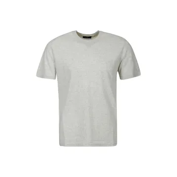 FEDELI T Shirts Men Light Gray