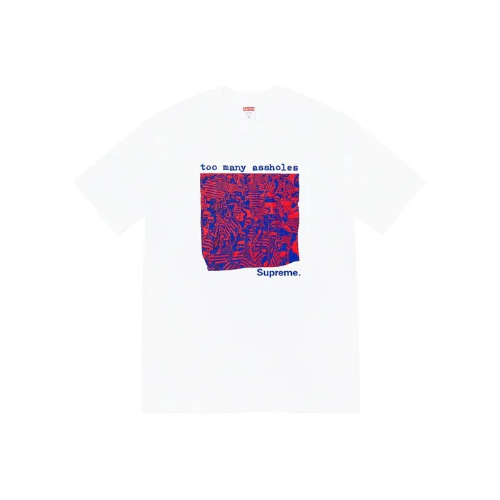 Supreme Too Many Assholes Tee-4