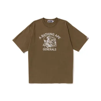 A BATHING APE Pigment Dyed General Bape Relaxed Fit Tee