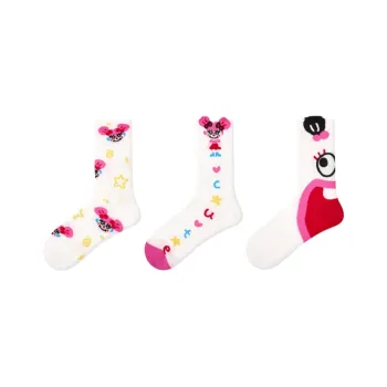 Vine Color Mid Calf Socks Unisex Funny Girl
