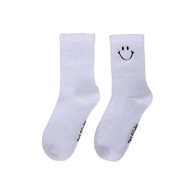 SMILEY Mid Calf Socks Unisex Combo Set-9