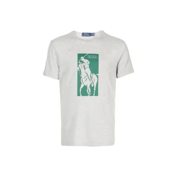 Polo Ralph Lauren T Shirts Men Heather Gray