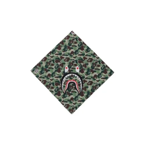 A BATHING APE Cotton, Cotton Fabric Headwraps Unisex Green