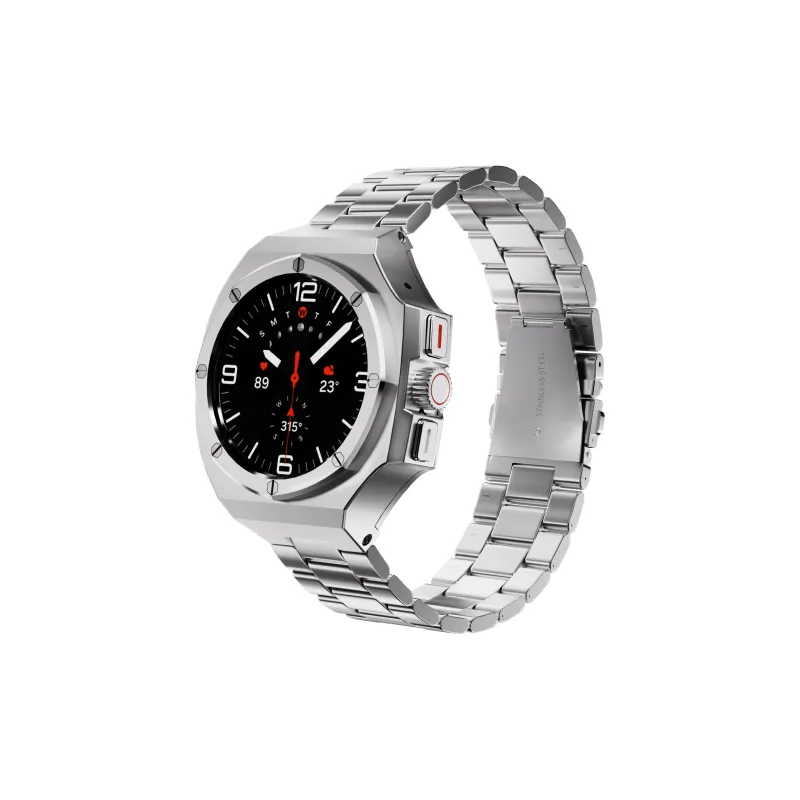 Vobafe Watch Bands Samsung Compatibility 165mm Aluminum Alloy Stainless Steel Material-2
