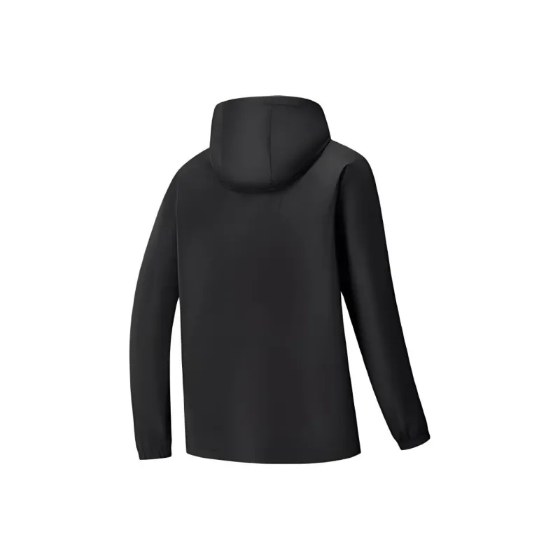 Erke Variety Training Collection Trench Coat Men's Jet Black-1