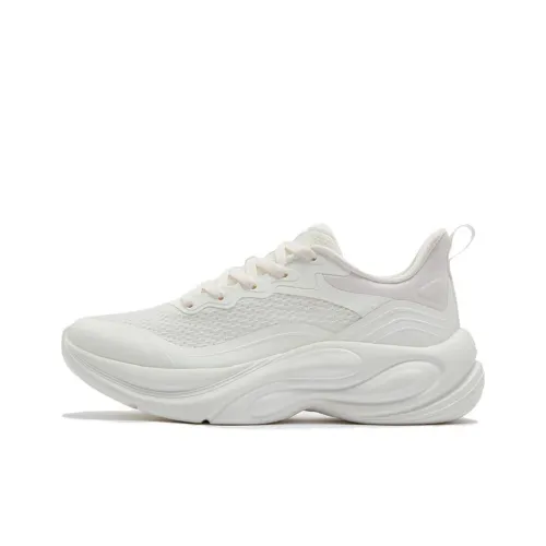 361° Spirit Fox 2.0 Abrasion Resistant Breathable Low Top Casual Running Shoes Women's White