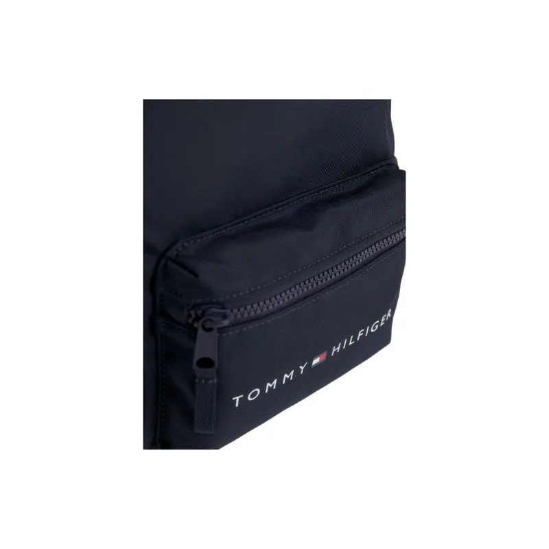 Tommy Hilfiger Recycled Polyester Backpack Small Size Unisex Space Blue-2