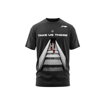LINING Sports Basketball Collection T Shirts Unisex Black