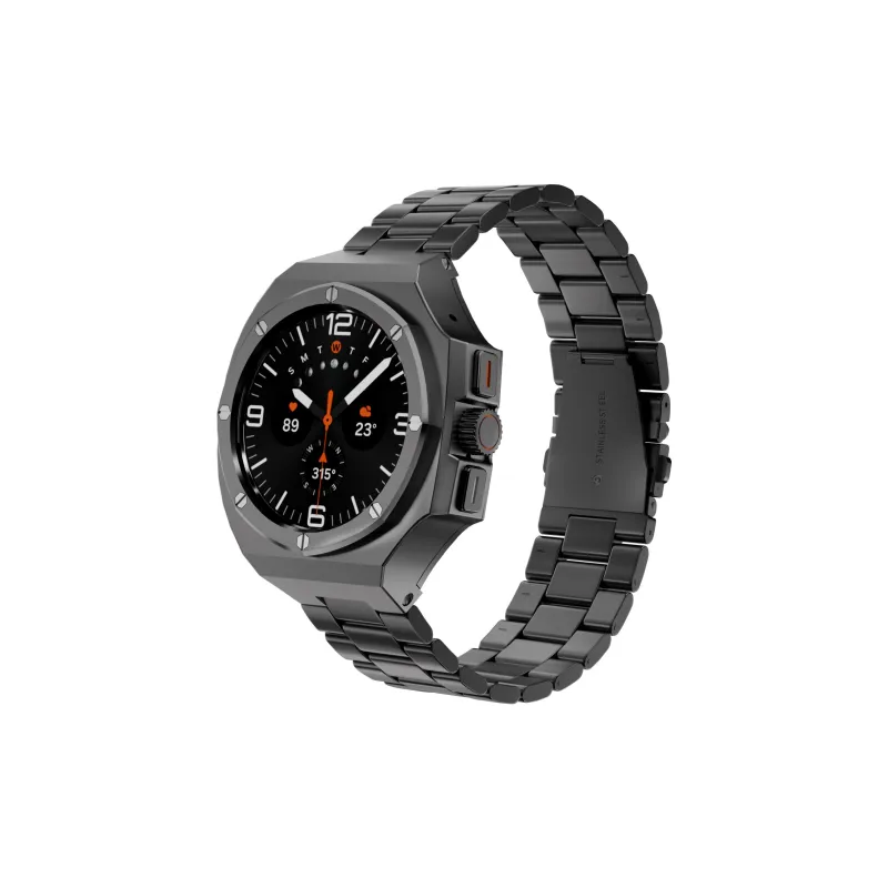 Vobafe Watch Bands Samsung Compatibility 165mm Aluminum Alloy Stainless Steel Material-0