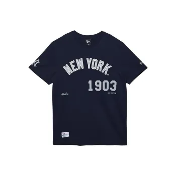 New Era T Shirts Men Navy Blue