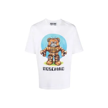 MOSCHINO T Shirts Men White