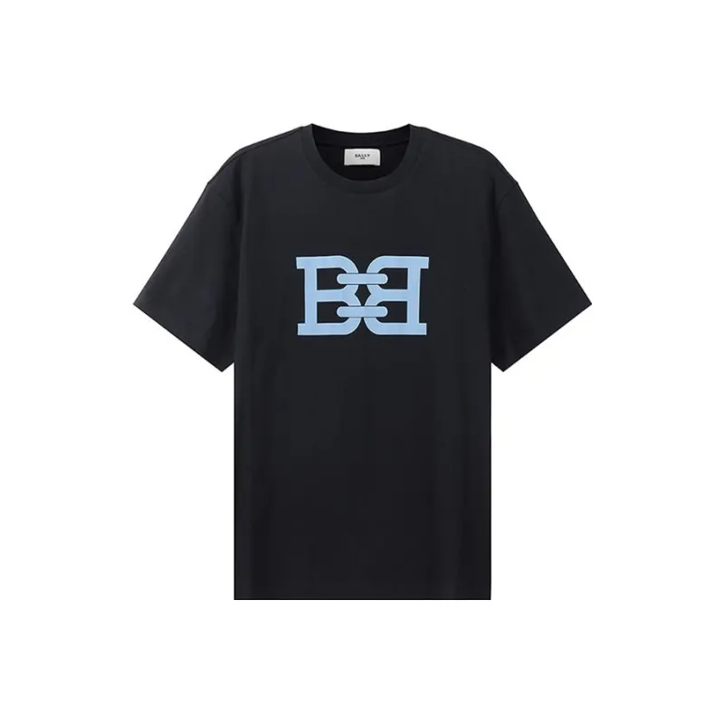 BALLY T Shirts Men Black-0
