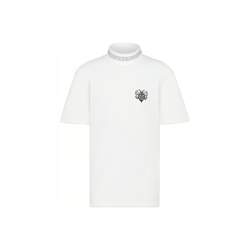 DIOR Quarterly New Products T-Shirts Men White-0