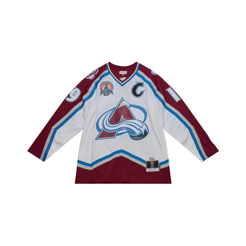 Mitchell Ness 2000/01 Joe Sakic Colorado Avalanche Power Play '' Jersey-0