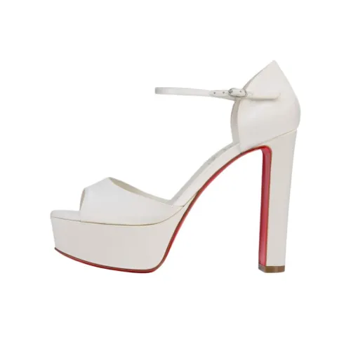 CL Sandaloo One Strap Sandals 13cm Women's Ivory White