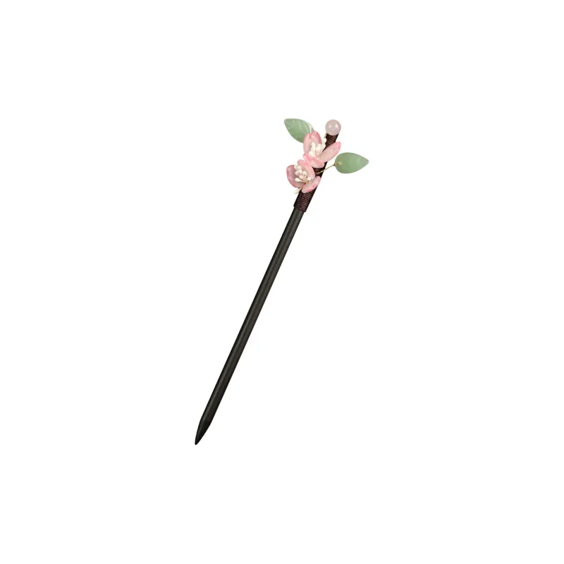BAIJUAN Wooden Hairpins Women's-2