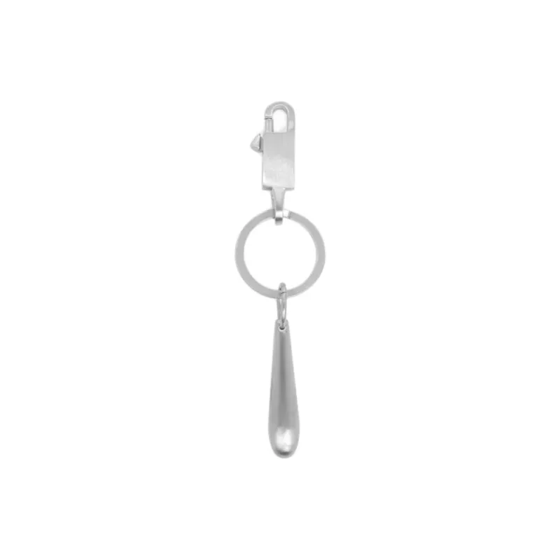 RICK OWENS Logo-Engraved Keychain-1