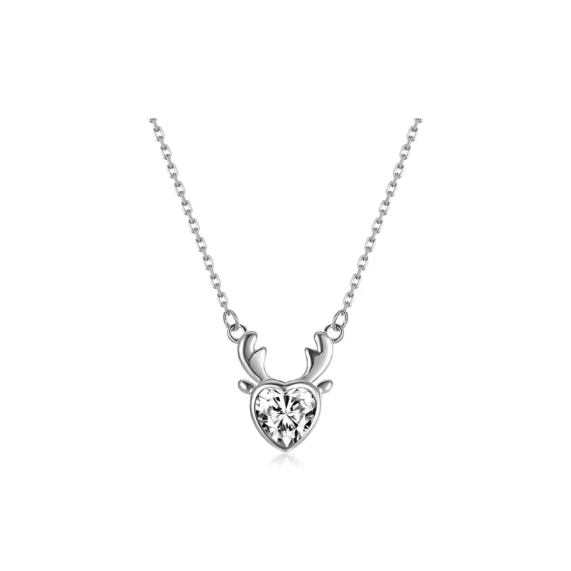 CENTURY&KINDLE S925 Silver Necklaces Women's-0