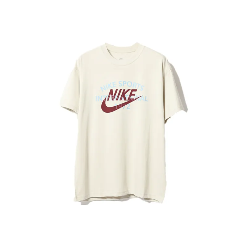 Nike T Shirts Men Light Bone-0