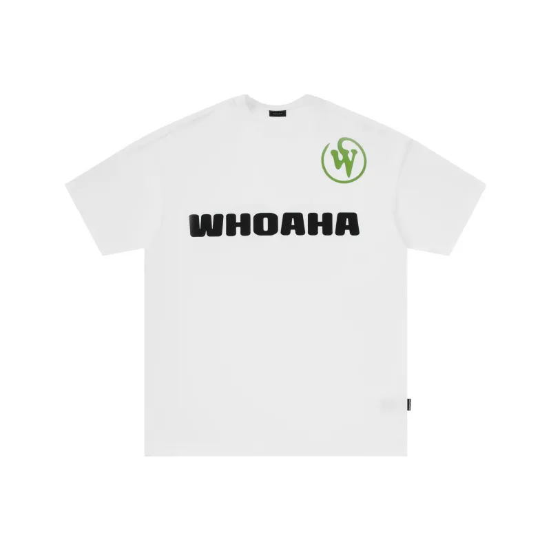 WHOA HA! Drop Shoulder Sleeve T Shirt Unisex-4