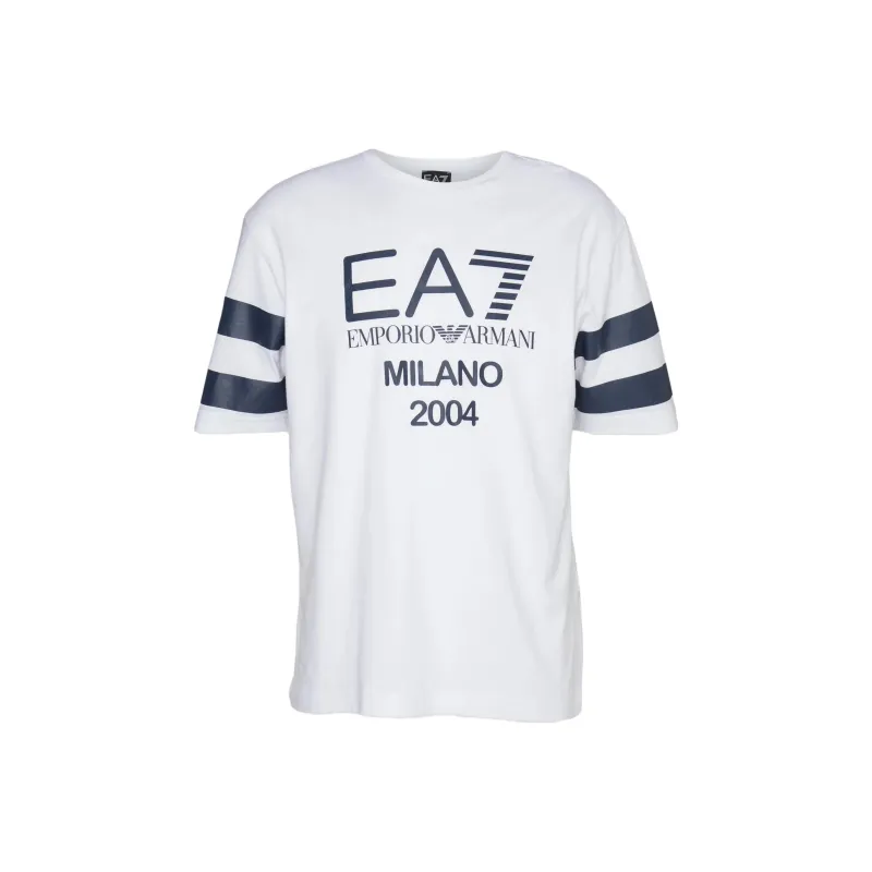 EMPORIO ARMANI EA7 SS23 T Shirt Men's White-0