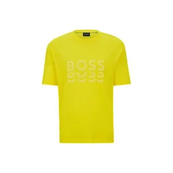 HUGO BOSS T-Shirts Men Yellow